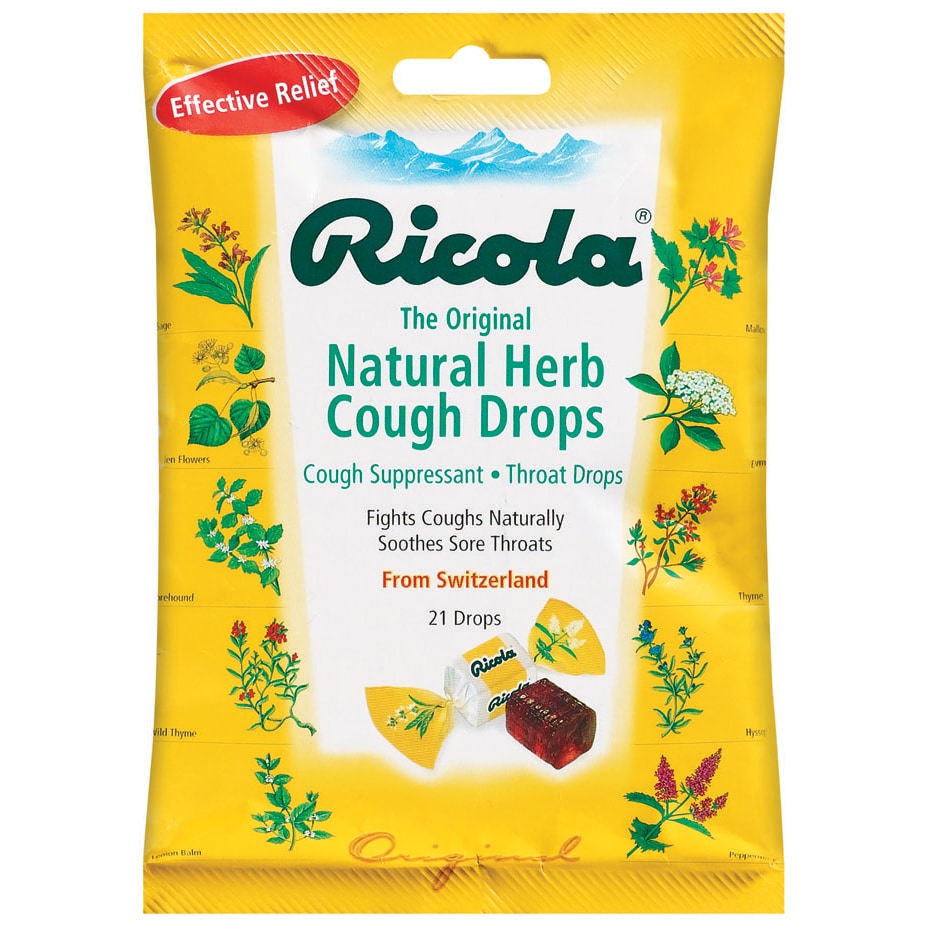 What Is Ricola Order Ricola Original Herbal Cough Drops | Fast Delivery
