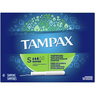 Tampax Tampons, Super