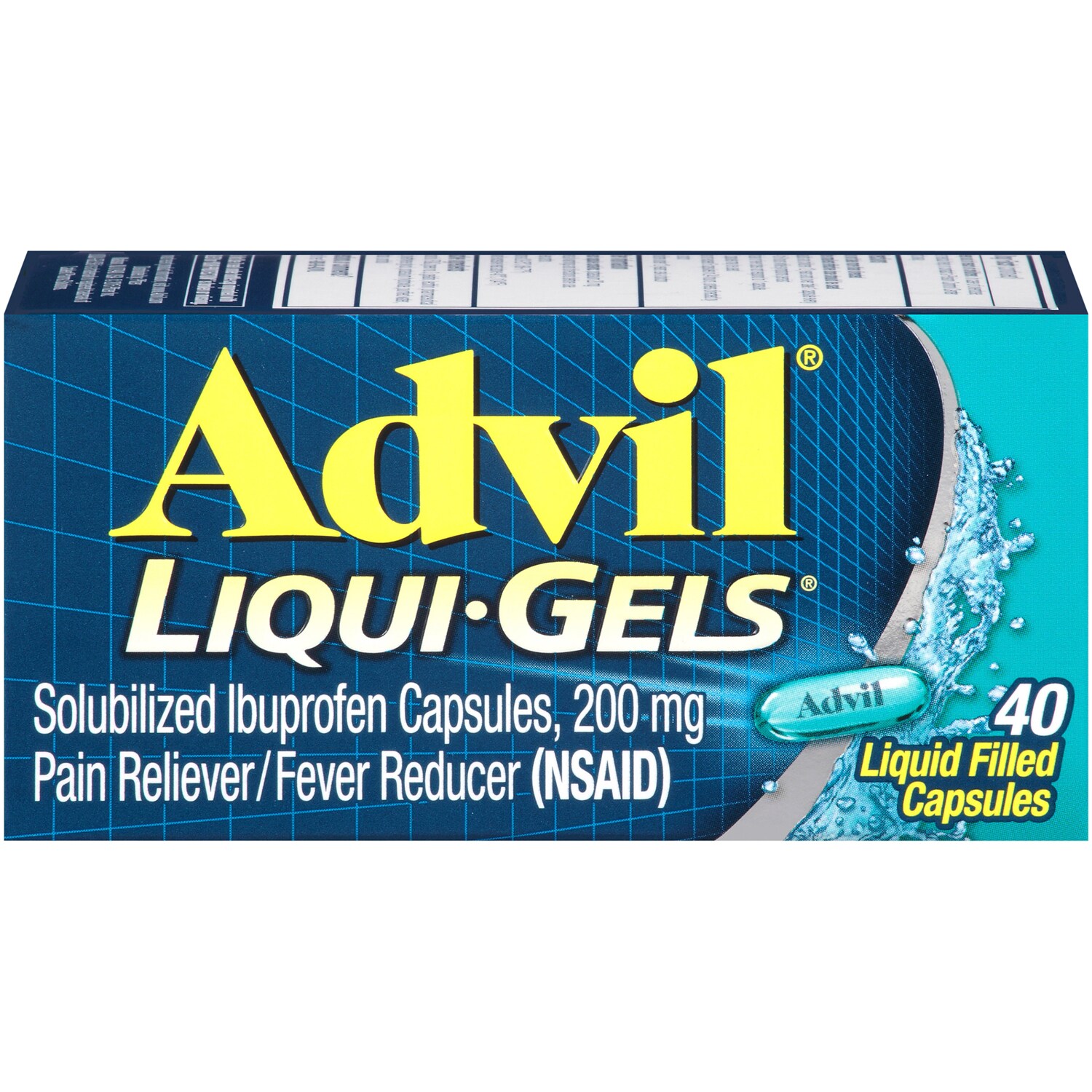 Advil Liqui-Gels, 200mg
