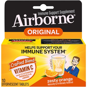 Airborne Effervescent Health Formula, Zesty Orange