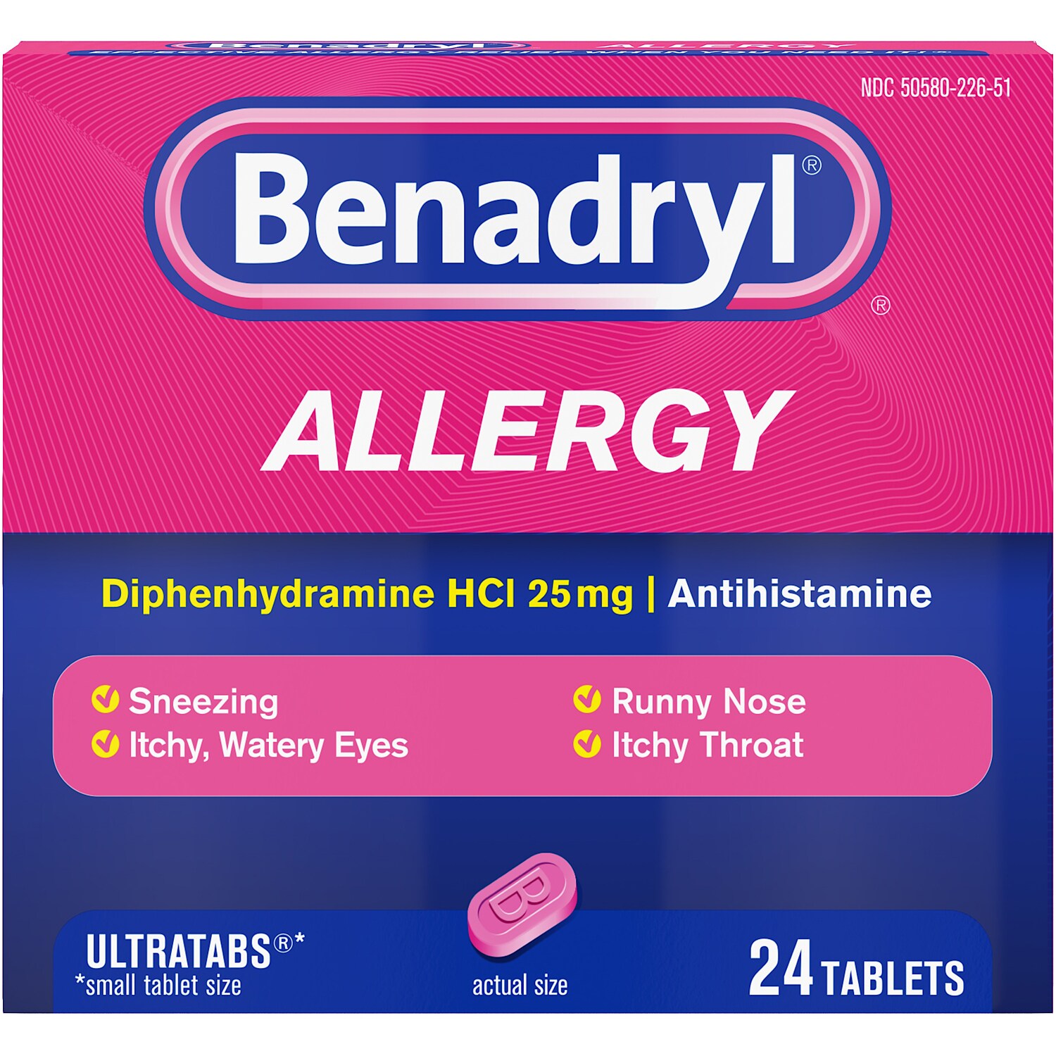Benadryl Allergy Ultratabs