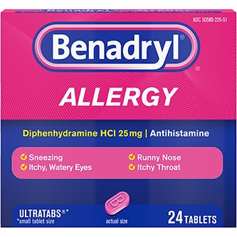 Benadryl Allergy Ultratabs
