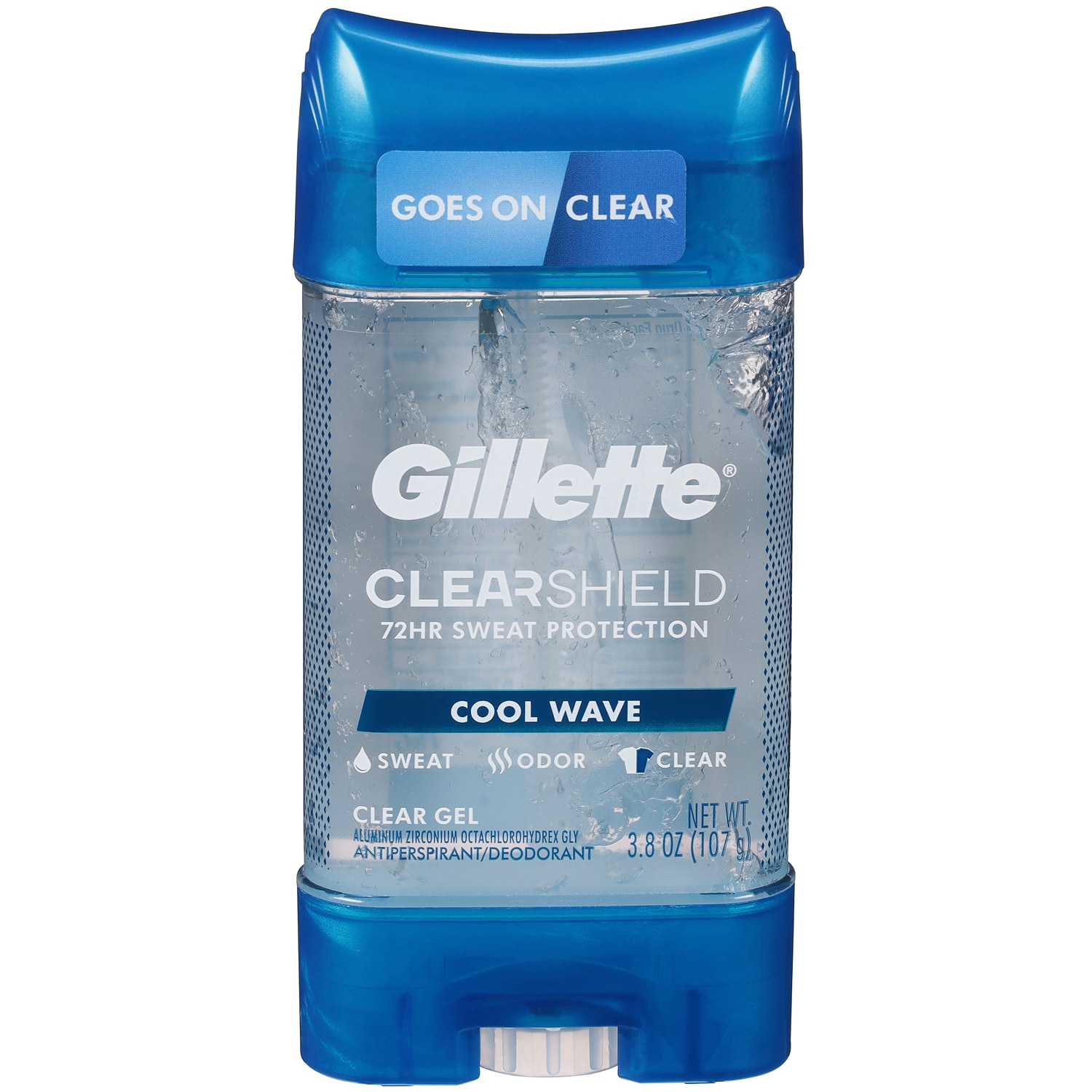 Gillette Endurance Clear Gel Antiperspirant and Deodorant, Cool Wave