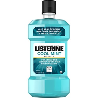 Listerine Antiseptic Mouthwash, Cool Mint