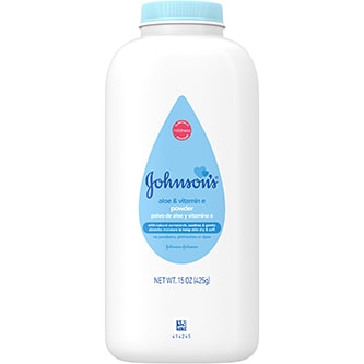 Johnson's Baby Powder with Aloe and Vitamin E
