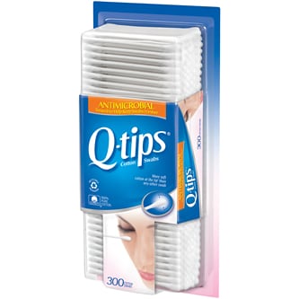 Q-tips Antimicrobial Cotton Swabs