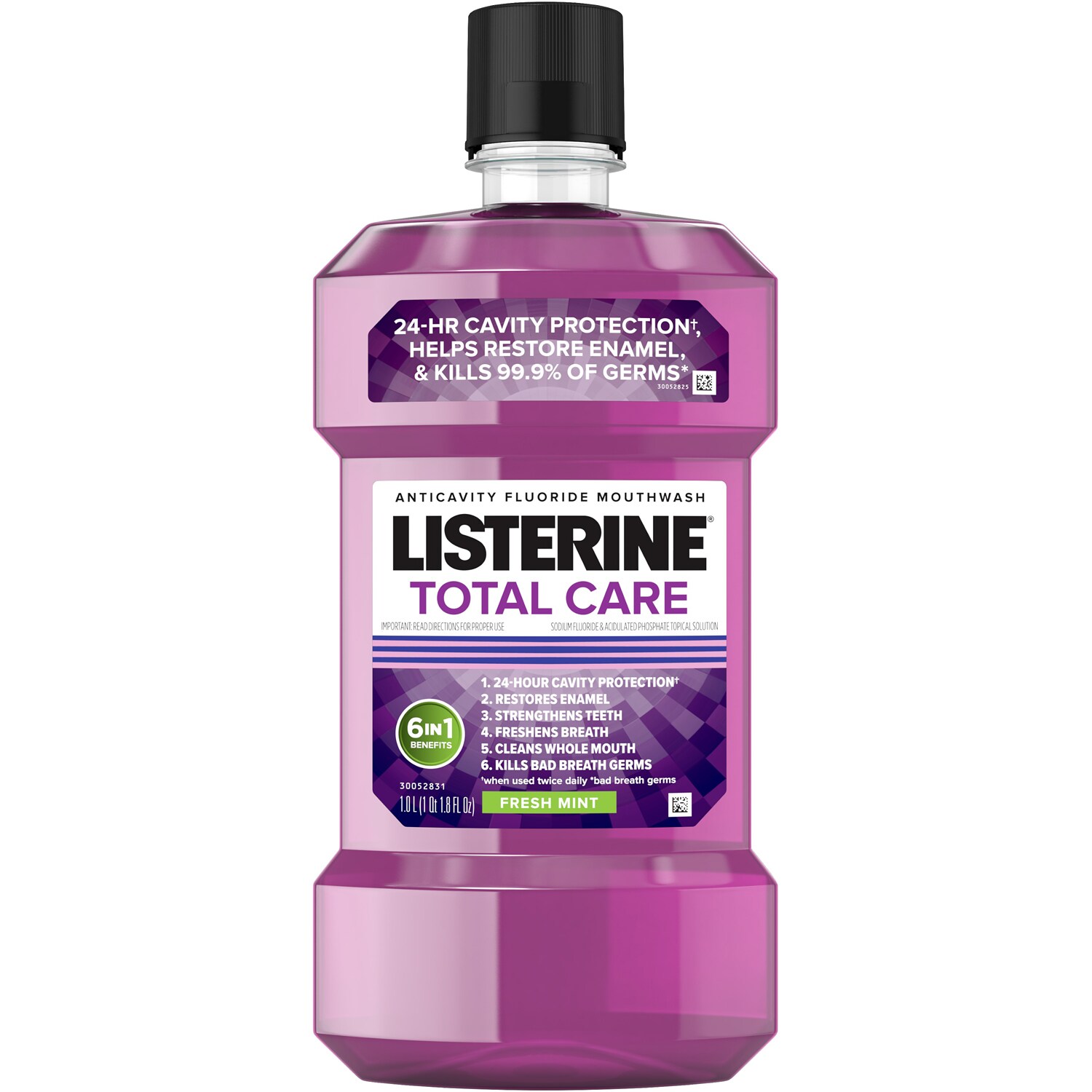 Listerine Total Care Anticavity Mouthwash, Fresh Mint