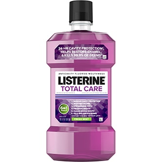 Listerine Total Care Anticavity Mouthwash, Fresh Mint