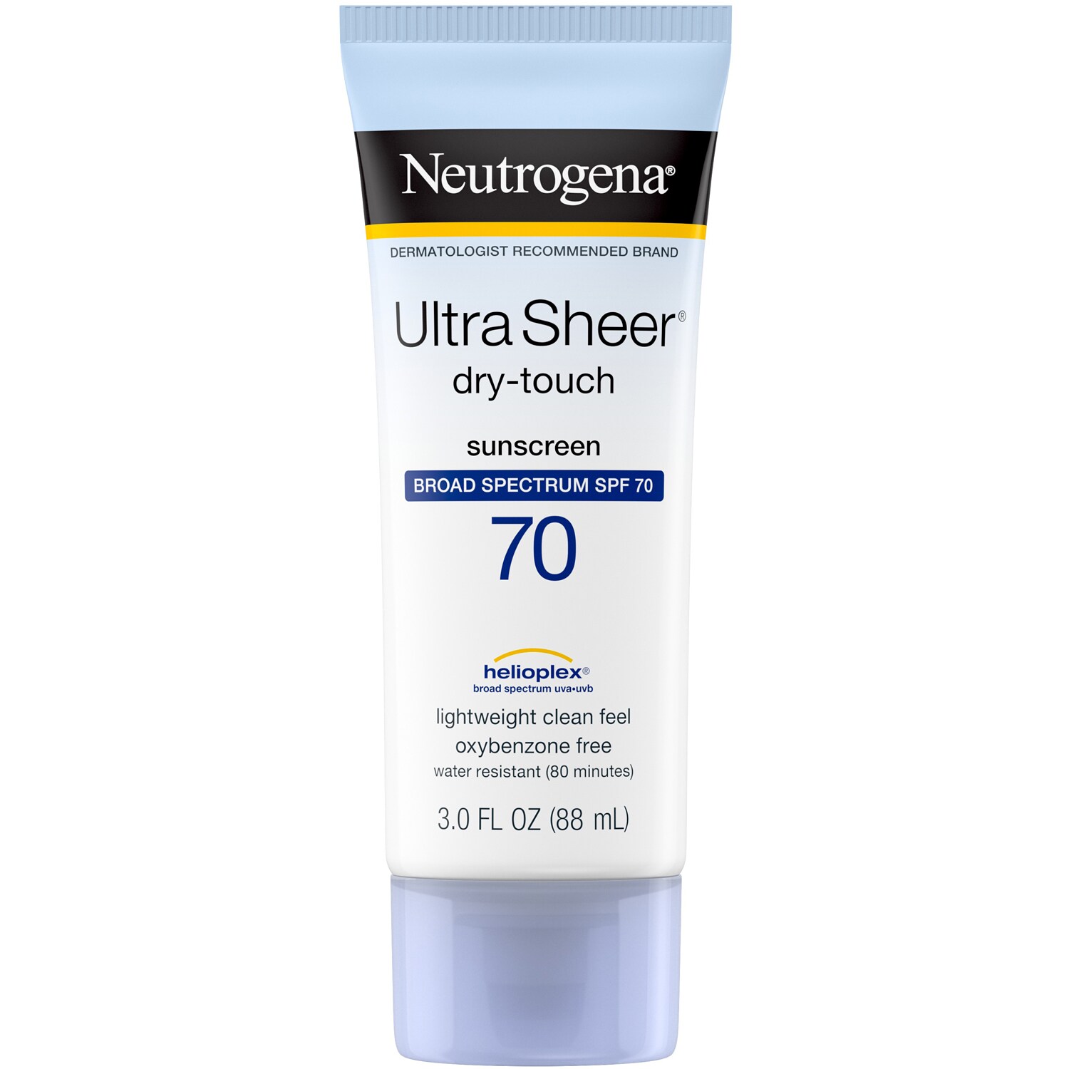 Neutrogena Ultra Sheer Dry-Touch Sunscreen Lotion Broad Spectrum, SPF 70