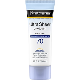 Neutrogena Ultra Sheer Dry-Touch Sunscreen Lotion Broad Spectrum, SPF 70