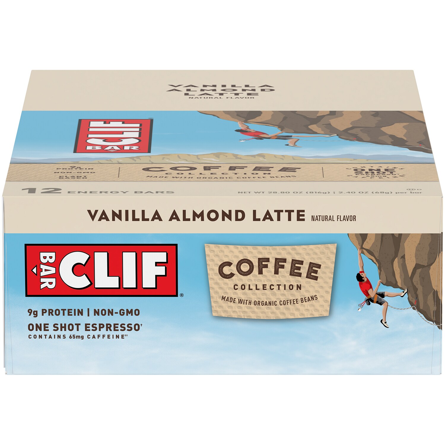 Clif Energy Bars, Vanilla Almond Latte