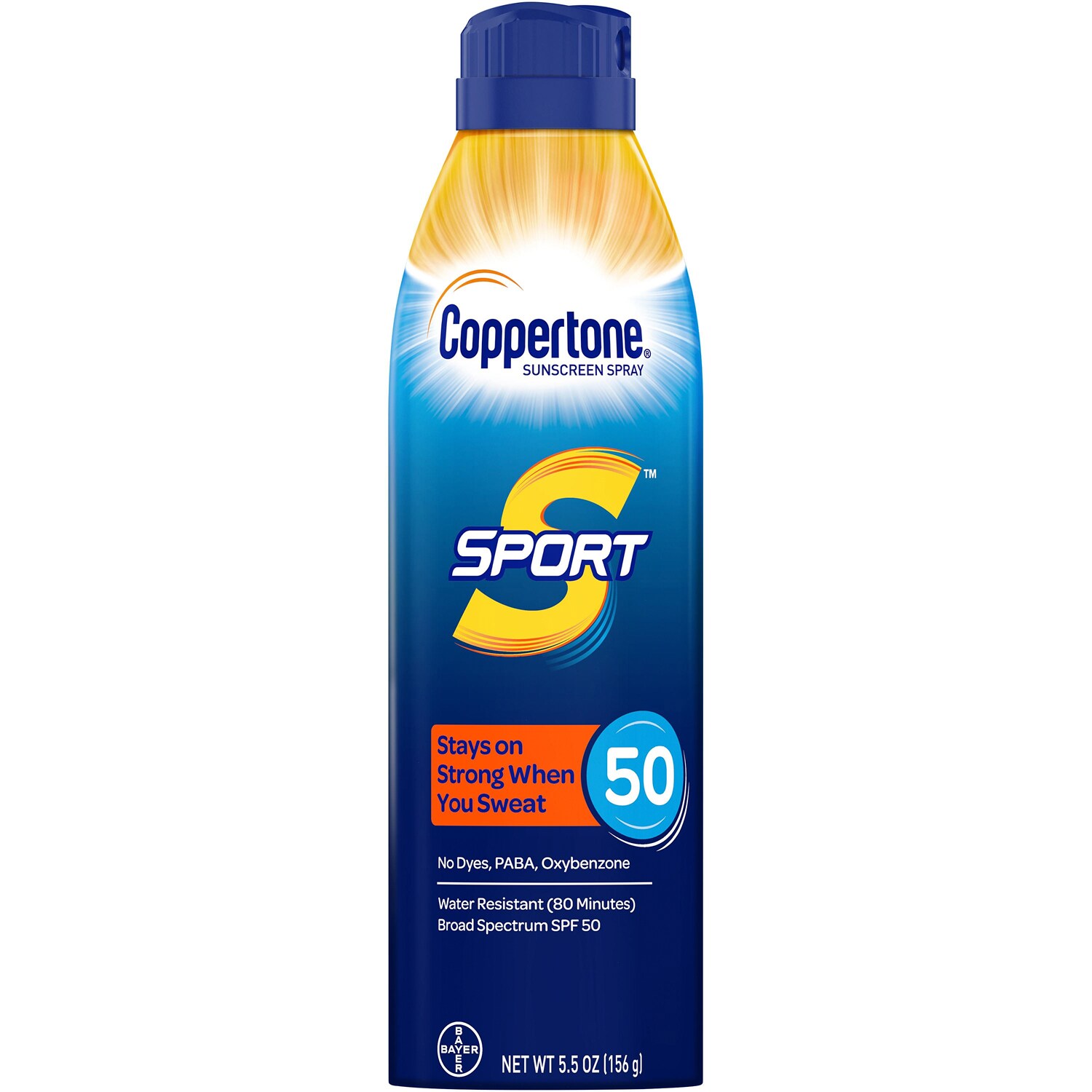 Coppertone Sport Continuous Spray Sunscreen, SPF 50