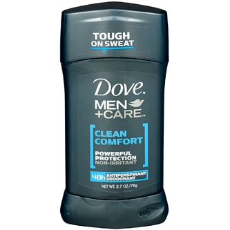 Dove Men+Care Non-Irritant Antiperspirant, Clean Comfort