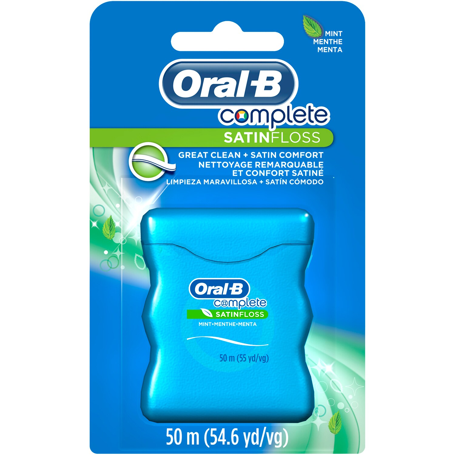 Oral-B Satin Dental Floss, Mint