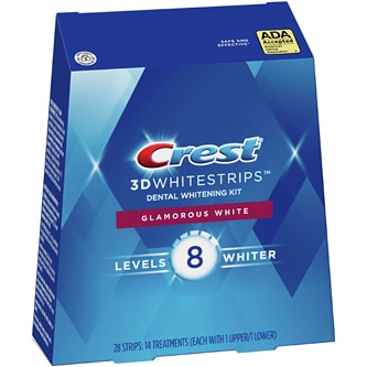 Crest 3D White Luxe Whitestrips, Glamorous White