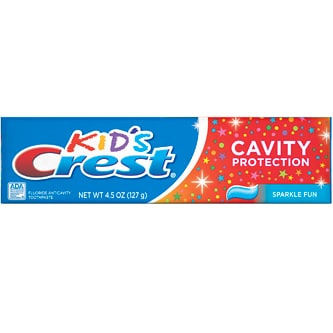 Crest Kids Sparkle Fun Cavity Protection Toothpaste