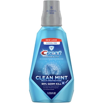 Crest Pro-Health Multi-Protection Mouthwash, Refreshing Clean Mint