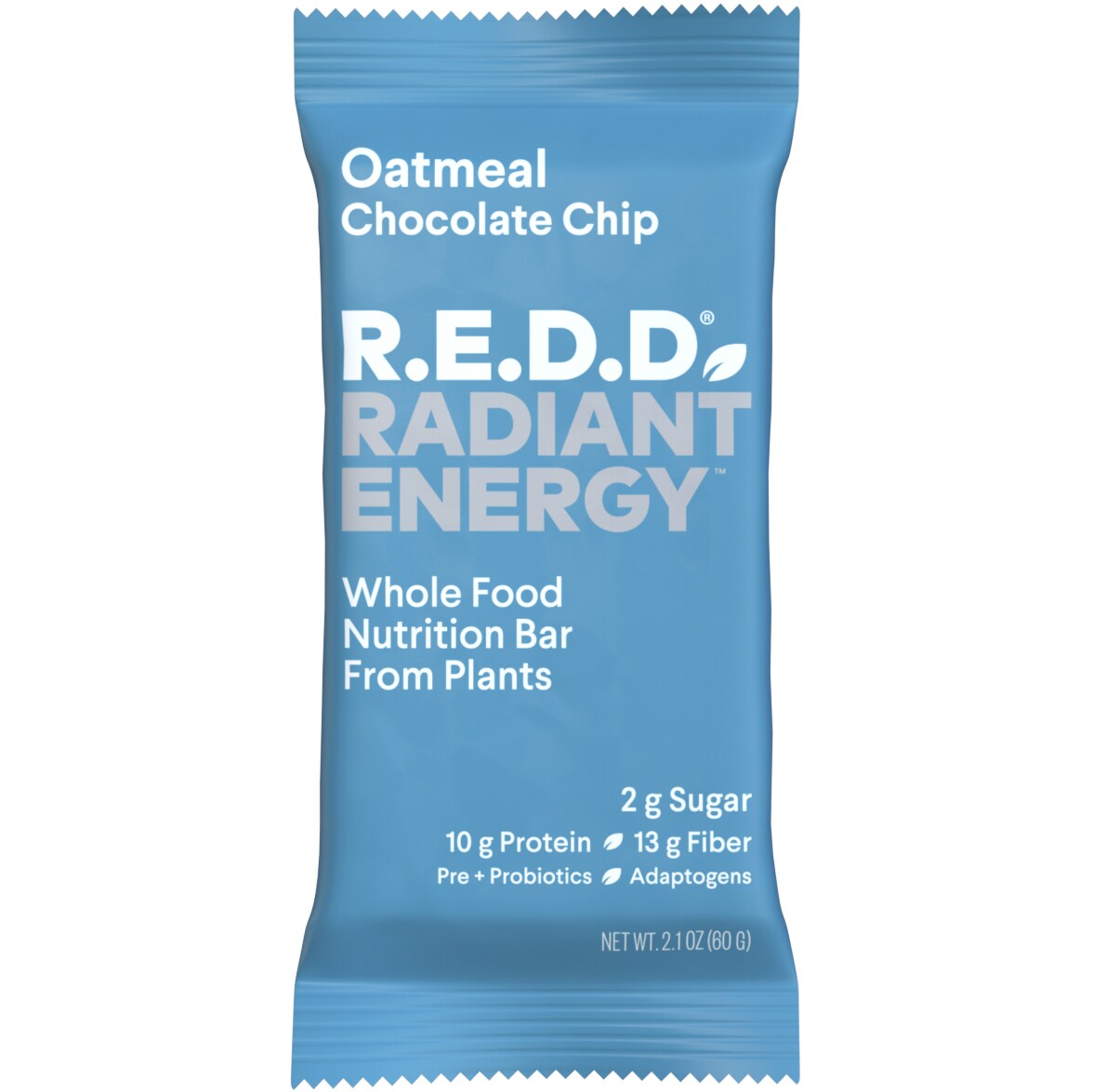 R.E.D.D. Plant-Based Nutrition Bar, Oatmeal Chocolate Chip