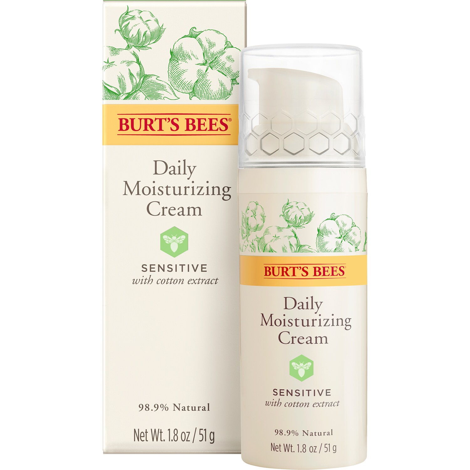 Burt's Bees Sensitive Daily Moisturizing Cream