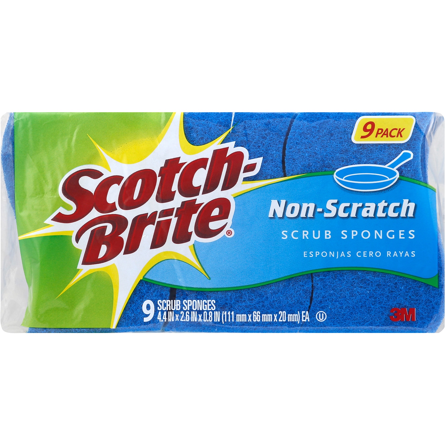 Scotch Brite Non-Scratch Scrub Sponges