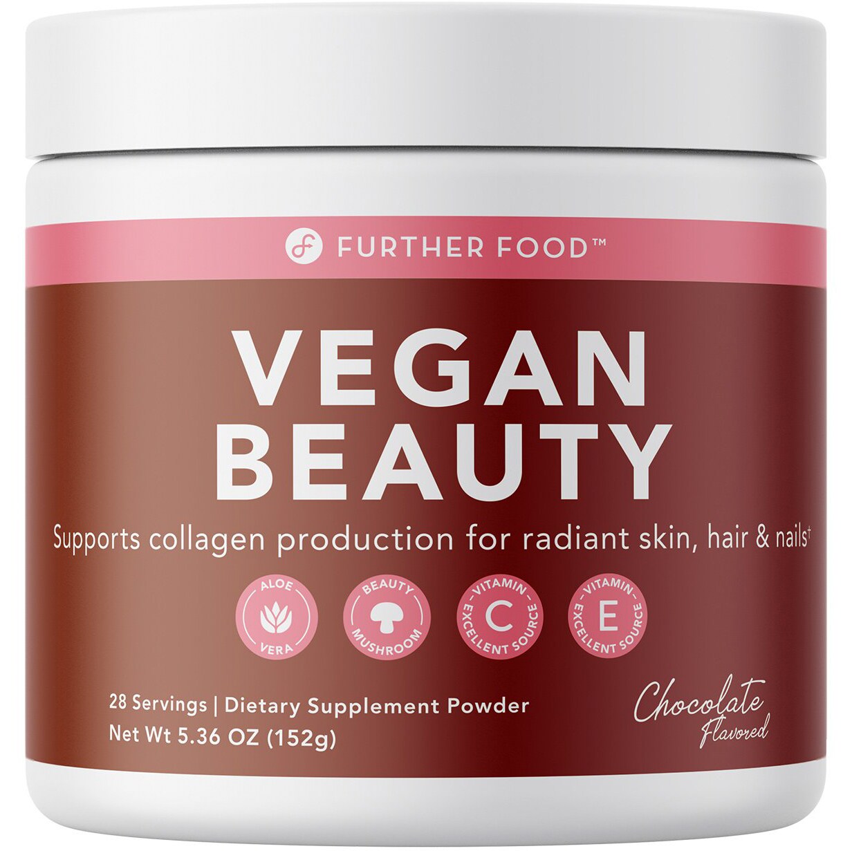 Further Food Vegan Beauty Powder, Chocolate