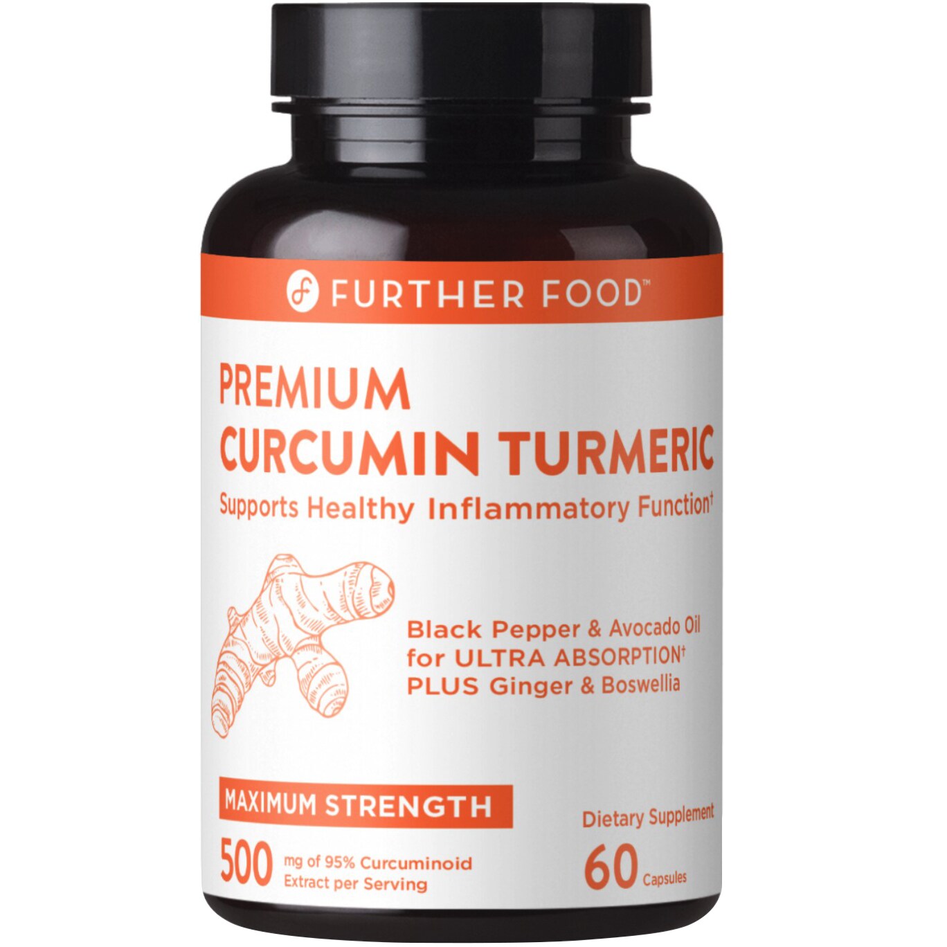 Further Food Curcumin Turmeric Capsules