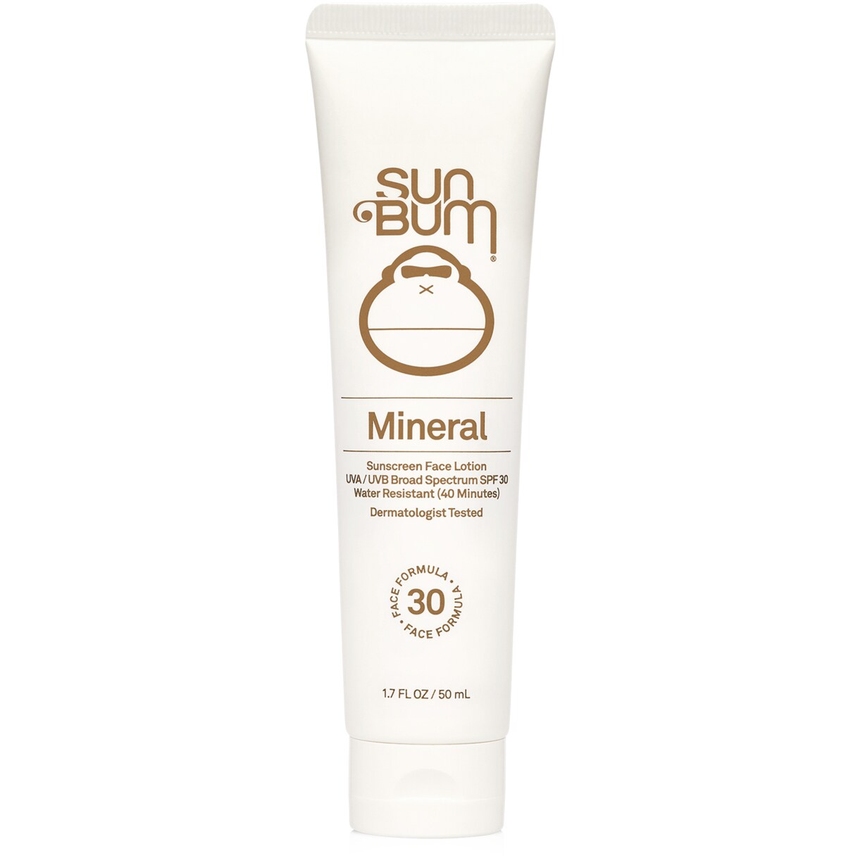 Sun Bum Mineral Sunscreen Face Lotion, SPF 30