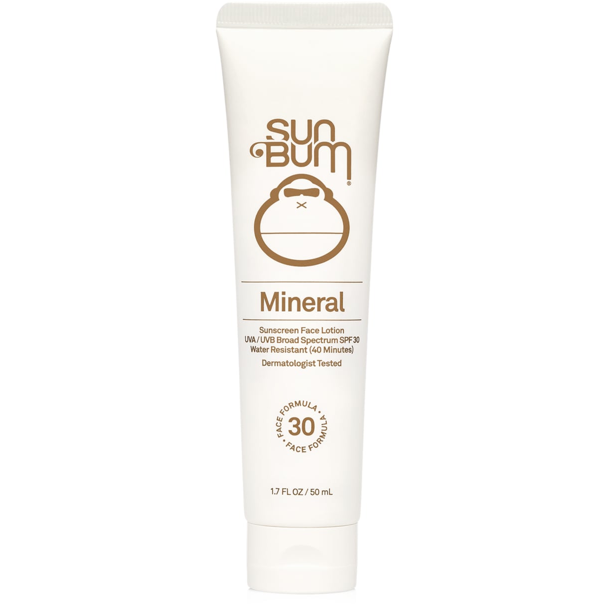 Sun Bum Mineral Sunscreen Face Lotion, SPF 30