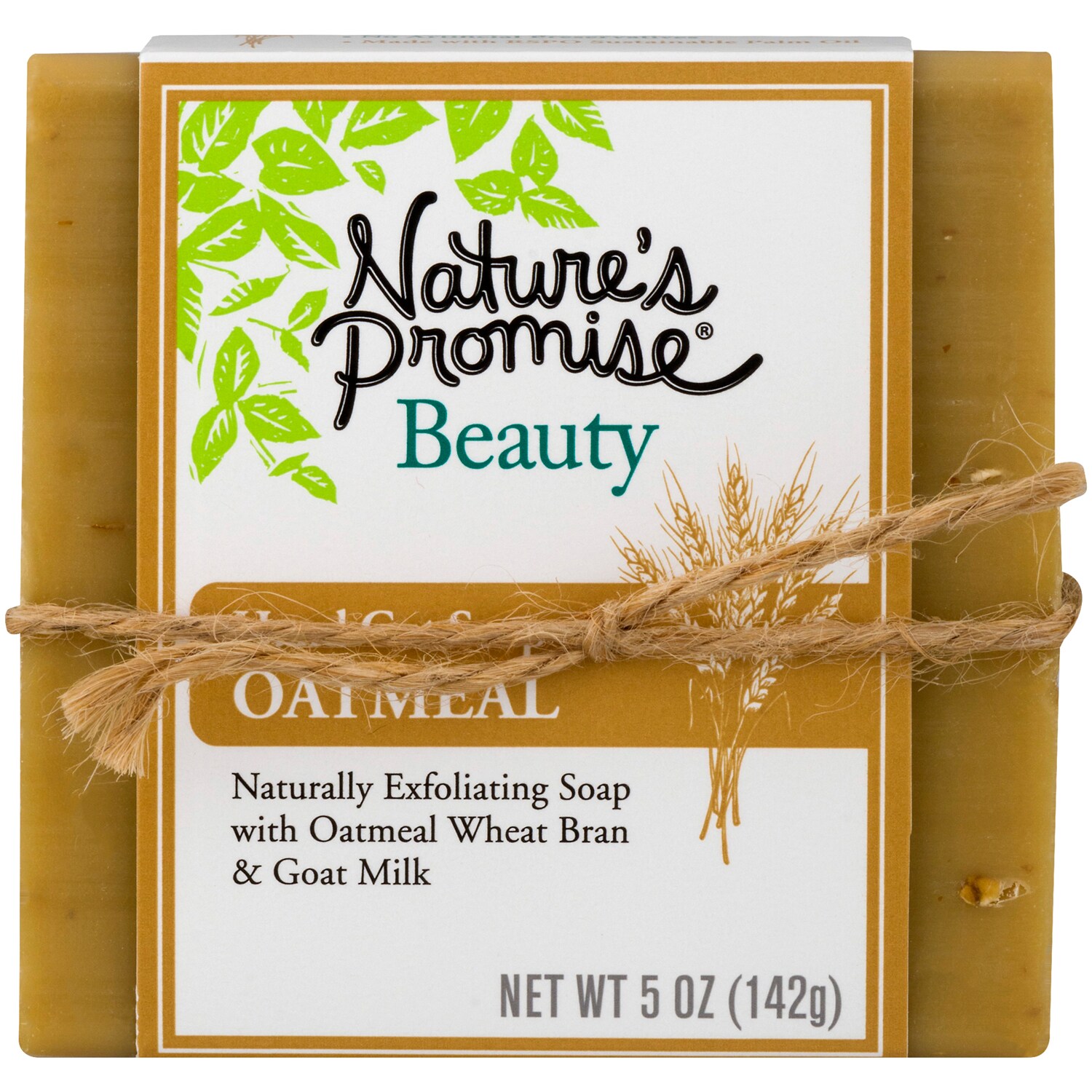 Nature's Promise Beauty Hand Cut Soap, Oatmeal