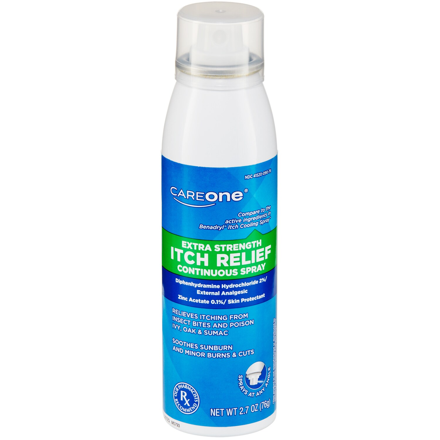 CareOne Extra Strength Itch Relief Continuous Spray