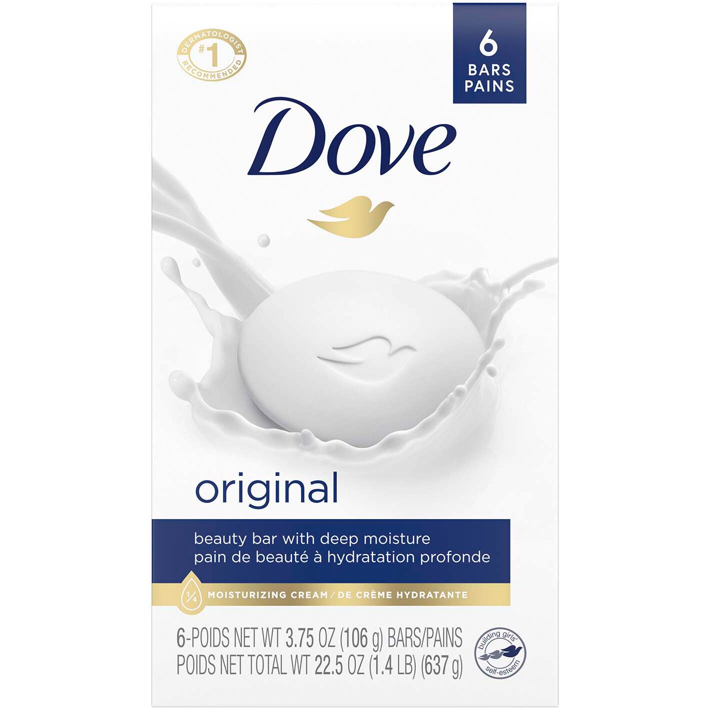 Dove Beauty Bar Soap, Original