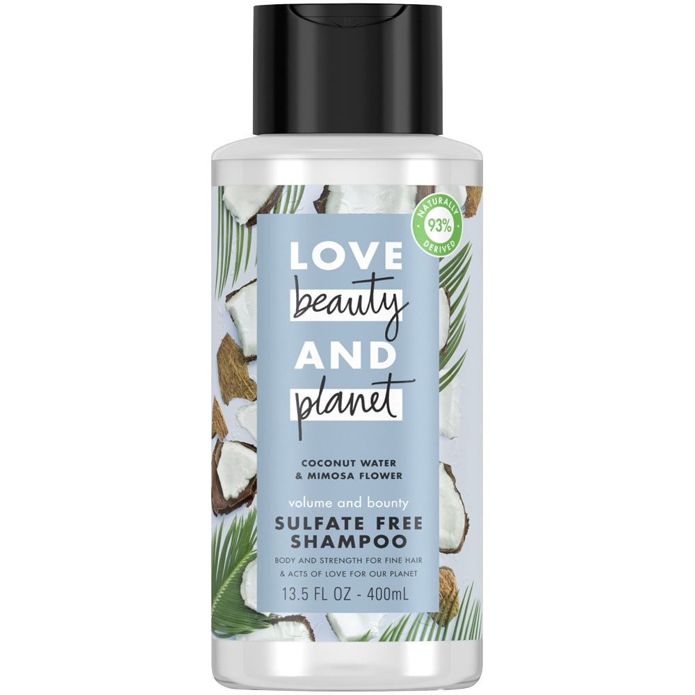 Love Beauty and Planet Volume and Bounty Shampoo, Coconut Water & Mimosa Flower