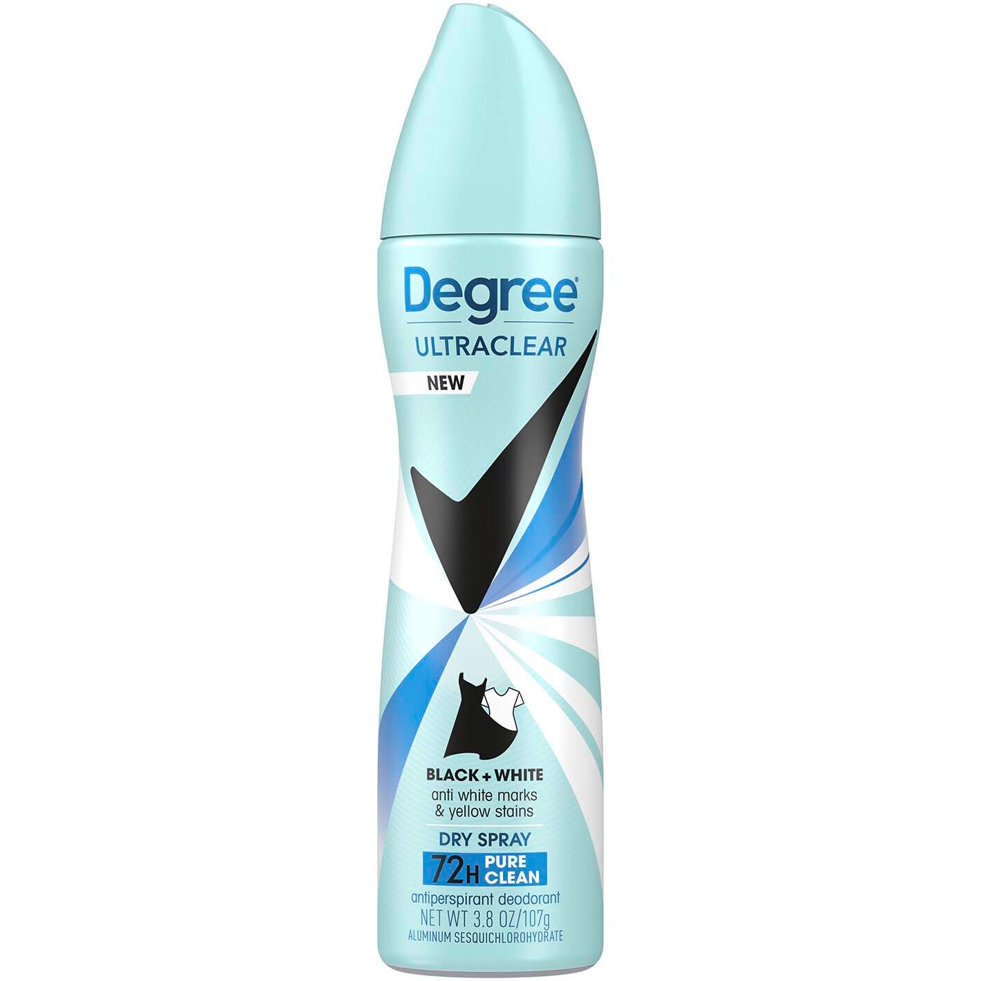 Degree UltraClear Antiperspirant Dry Spray Deodorant, Pure Clean