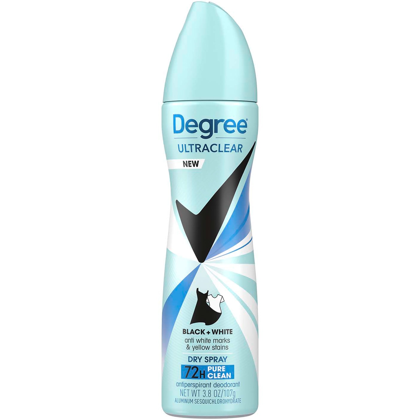 Degree UltraClear Antiperspirant Dry Spray Deodorant, Pure Clean