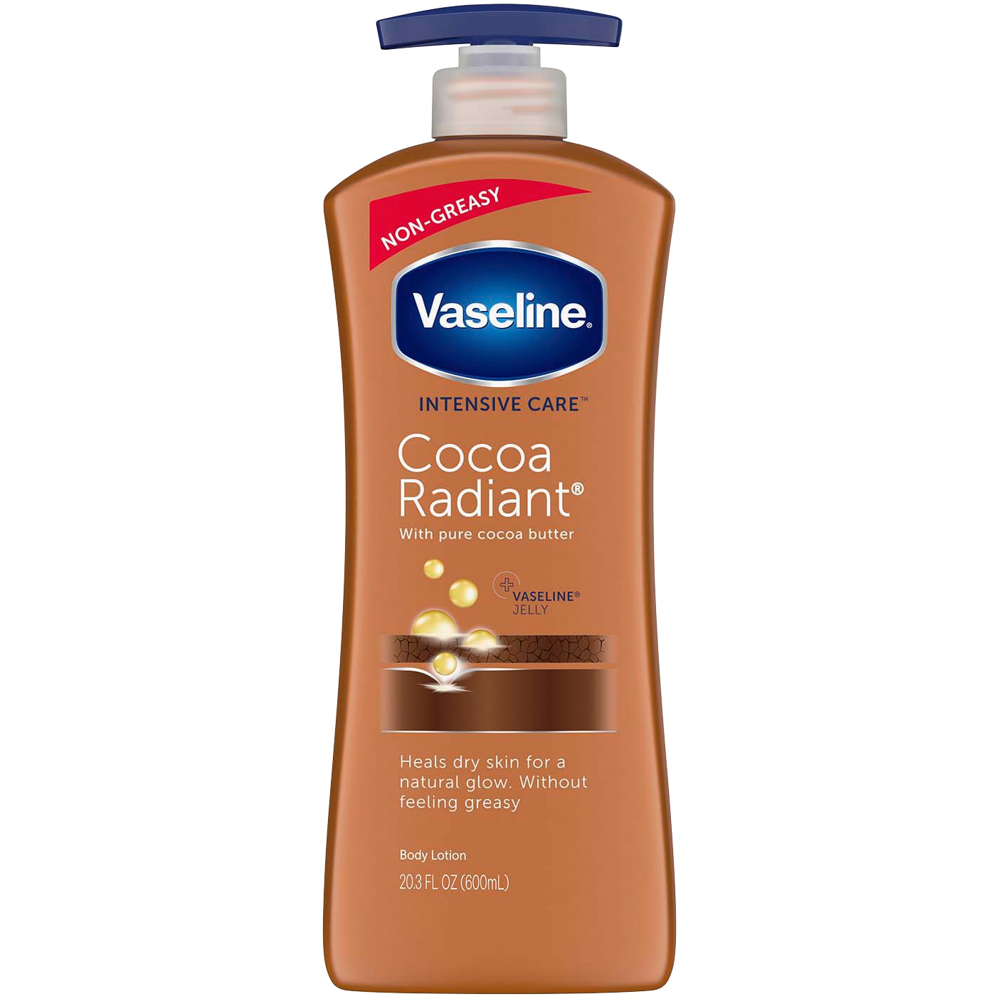 Vaseline Intensive Care Body Lotion, Cocoa Radiant