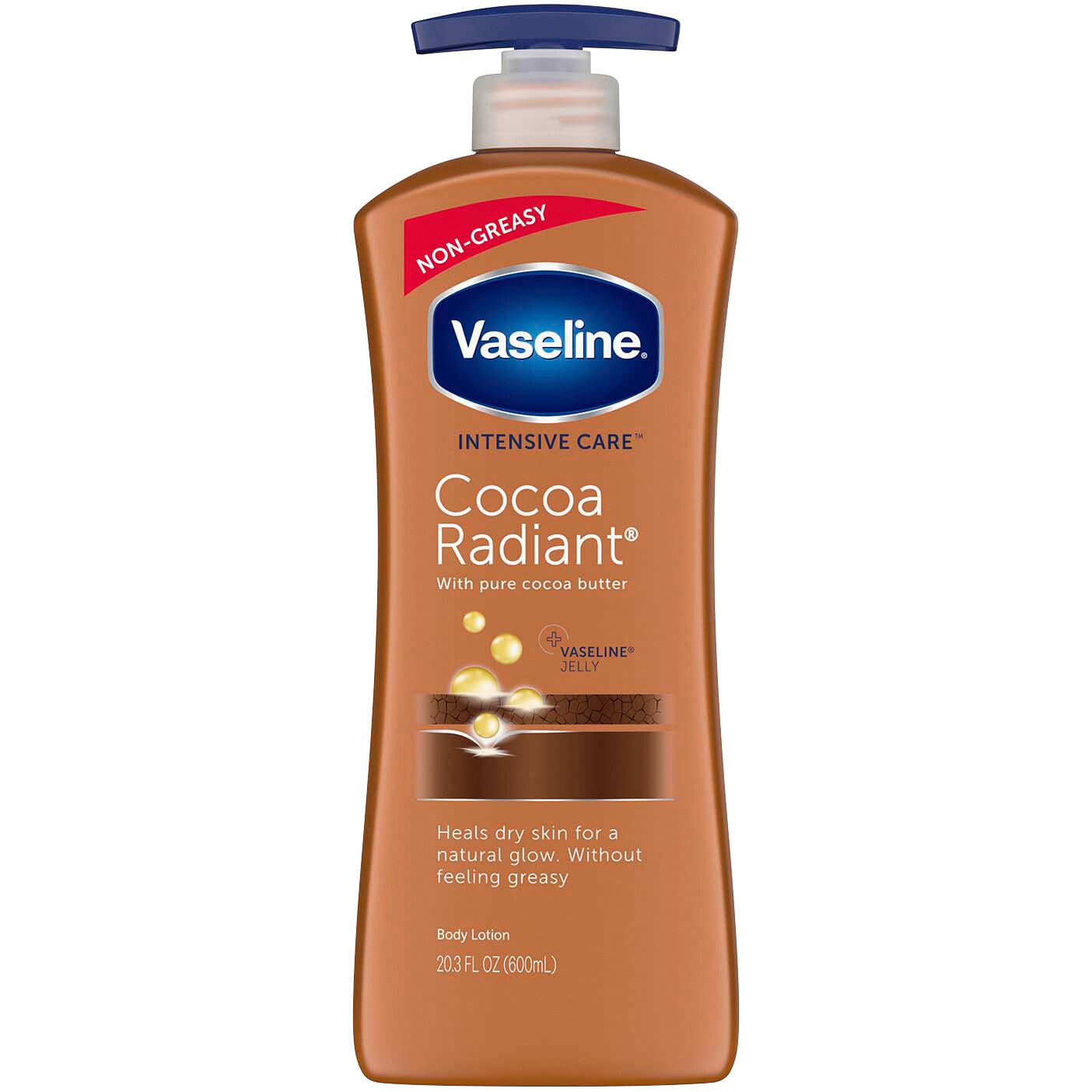Vaseline Intensive Care Body Lotion, Cocoa Radiant