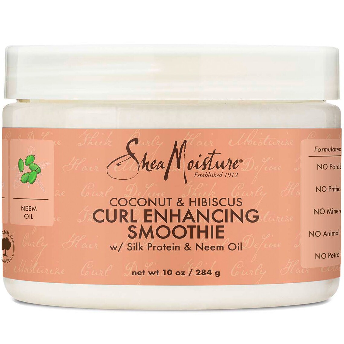 SheaMoisture Curl Enhancing Smoothie, Coconut & Hibiscus