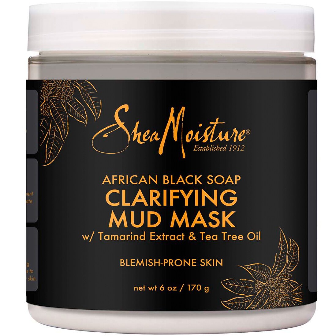 SheaMoisture Clarifying Mud Mask, African Black Soap