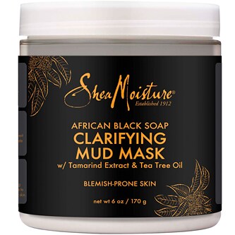 SheaMoisture Clarifying Mud Mask, African Black Soap