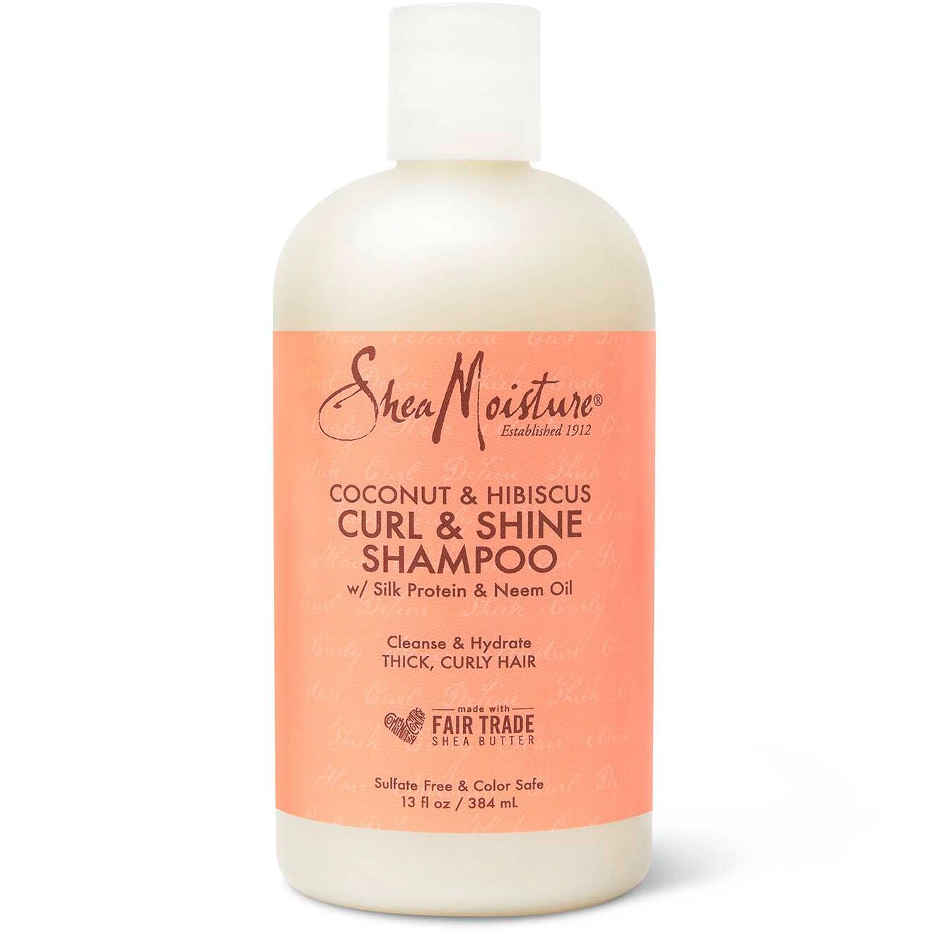 SheaMoisture Curl & Shine Shampoo, Coconut & Hibiscus