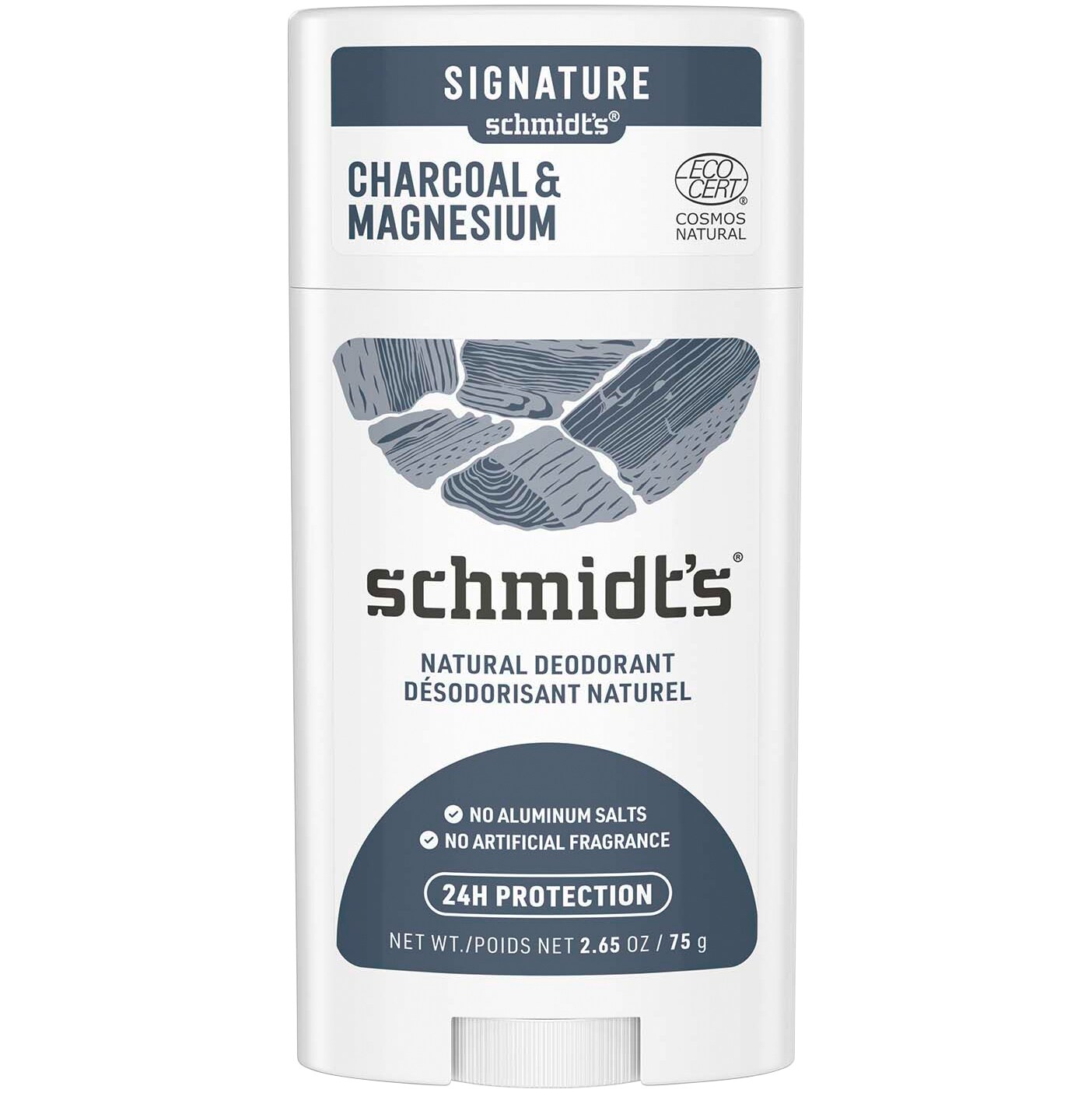 Schmidt's Aluminum Free Natural Deodorant, Charcoal & Magnesium
