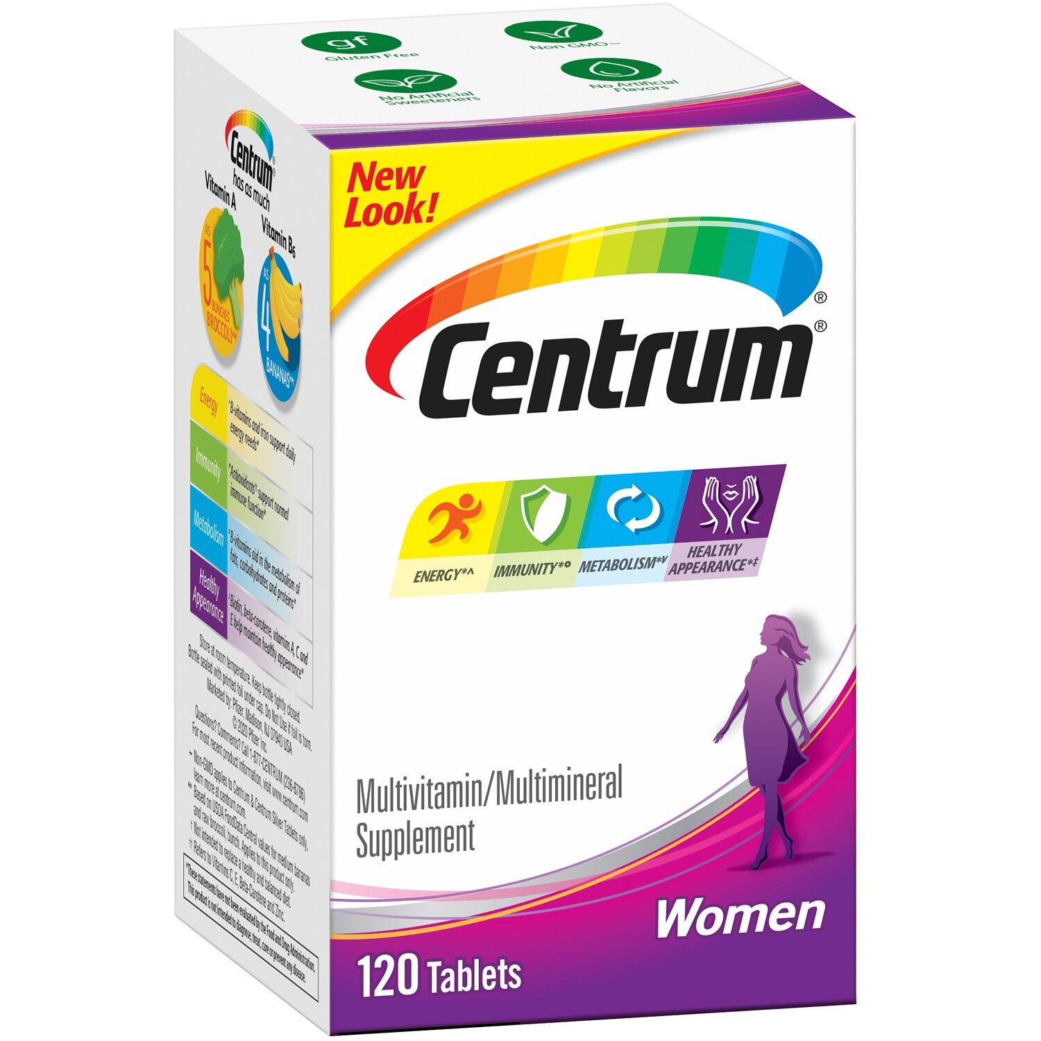 Centrum Women Multivitamin Multimineral Supplement Tablets