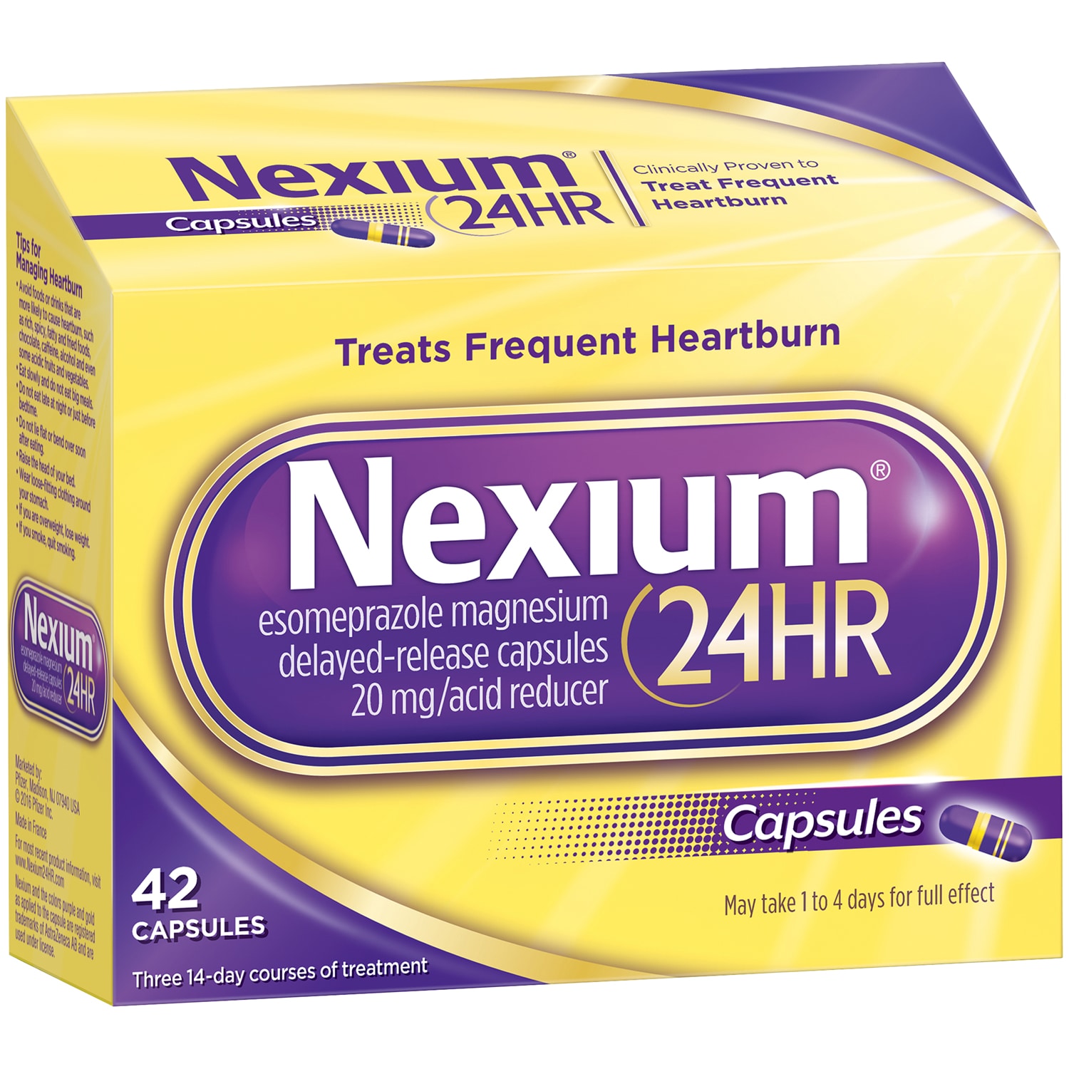 Nexium 24-Hour Heartburn Treatment Capsules
