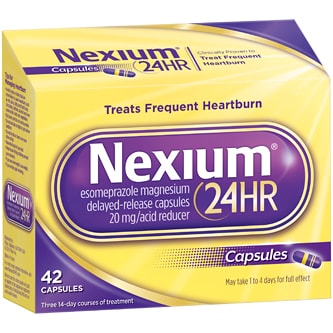 Nexium 24-Hour Heartburn Treatment Capsules