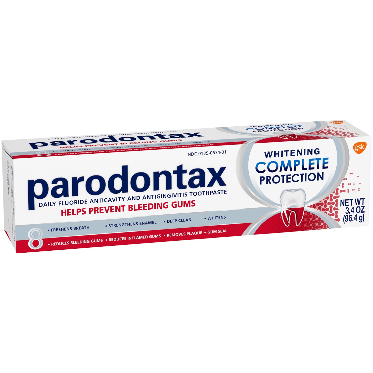 Parodontax Complete Whitening Protection Toothpaste