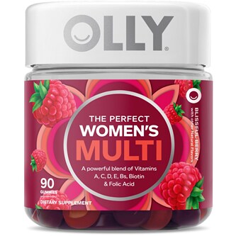 Olly The Perfect Women's Multi Gummies, Blissful Berry