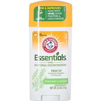 Arm & Hammer Essentials Solid Deodorant, Rosemary Lavender