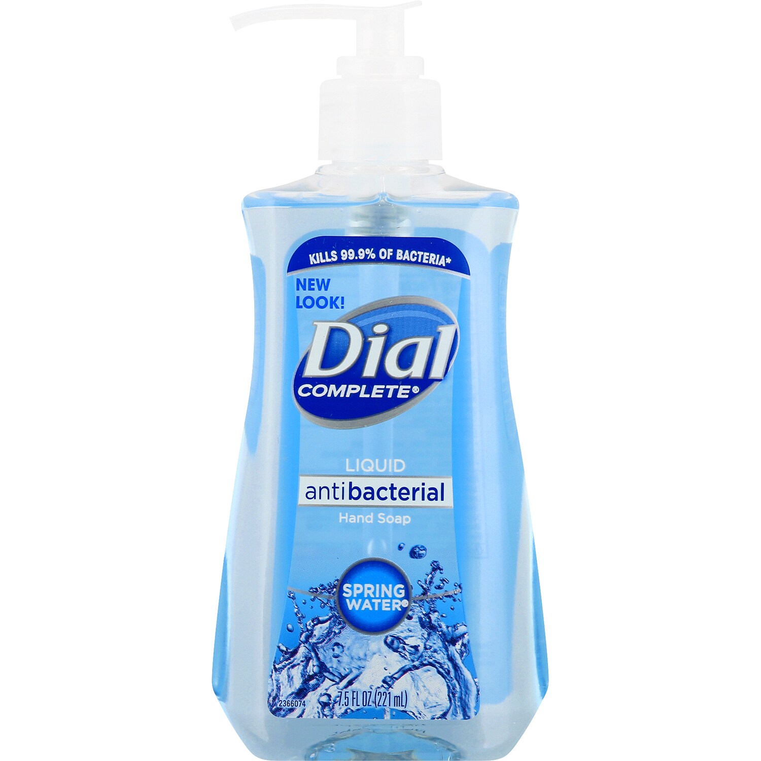 Dial Complete Antibacterial Liquid Hand Soap, Spring Water