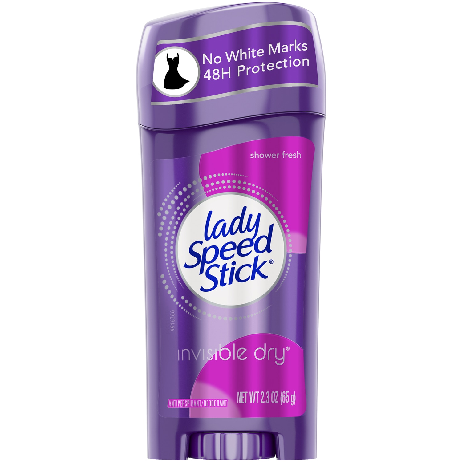 Lady Speed Stick Invisible Dry Deodorant, Shower Fresh