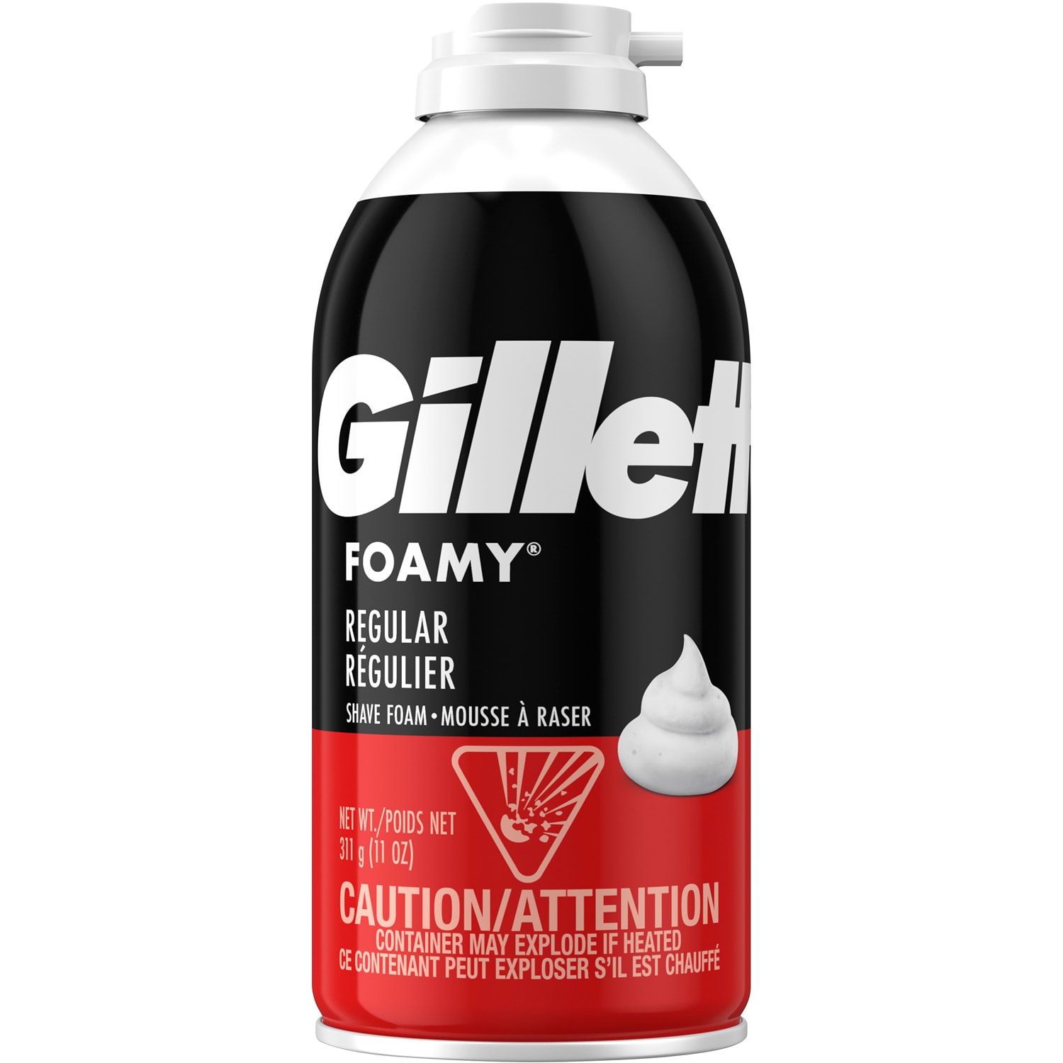 Gillette Foamy Shave Foam, Regular